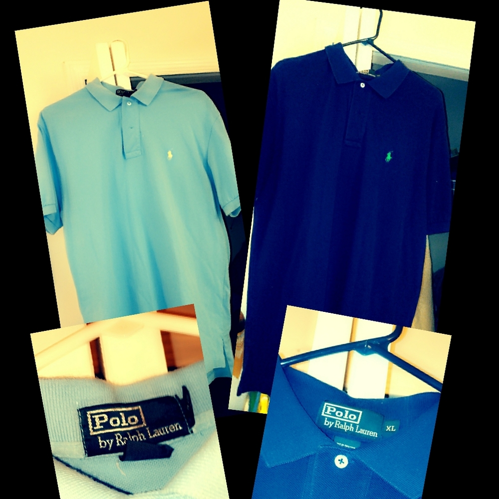 Polo shirts both for 50 or one for 25